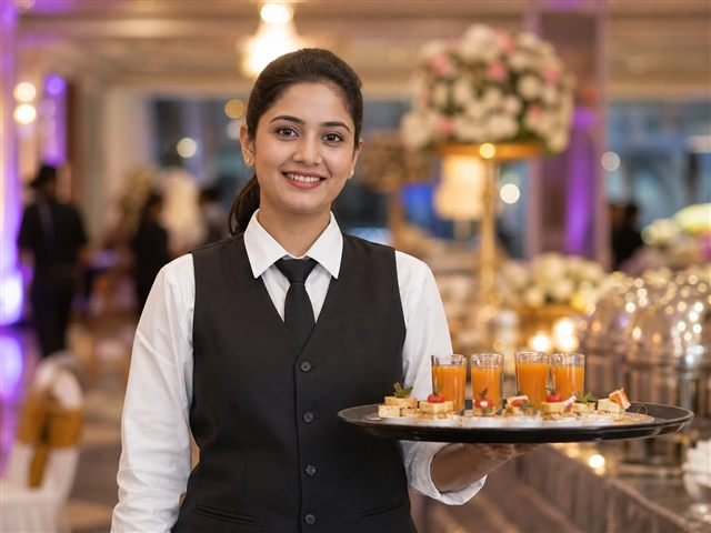 Waitress support available through PartySathi